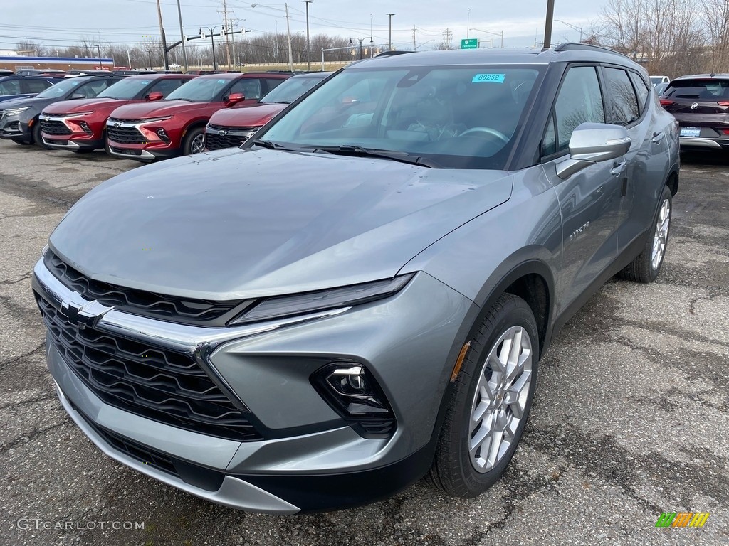 Sterling Gray Metallic 2023 Chevrolet Blazer LT AWD Exterior Photo #145444324