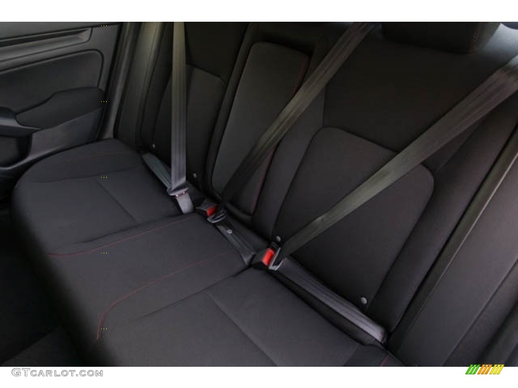 Black/Red Interior 2023 Honda Civic Si Sedan Photo #145444434