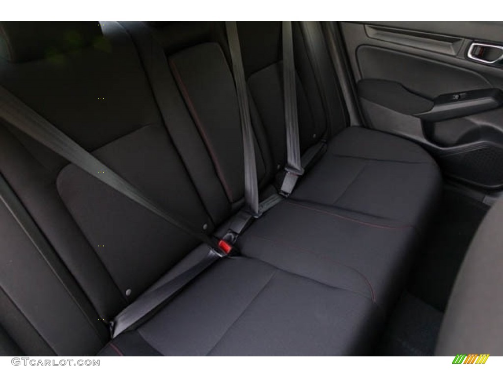 Black/Red Interior 2023 Honda Civic Si Sedan Photo #145444474