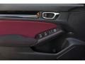 Black/Red 2023 Honda Civic Si Sedan Door Panel