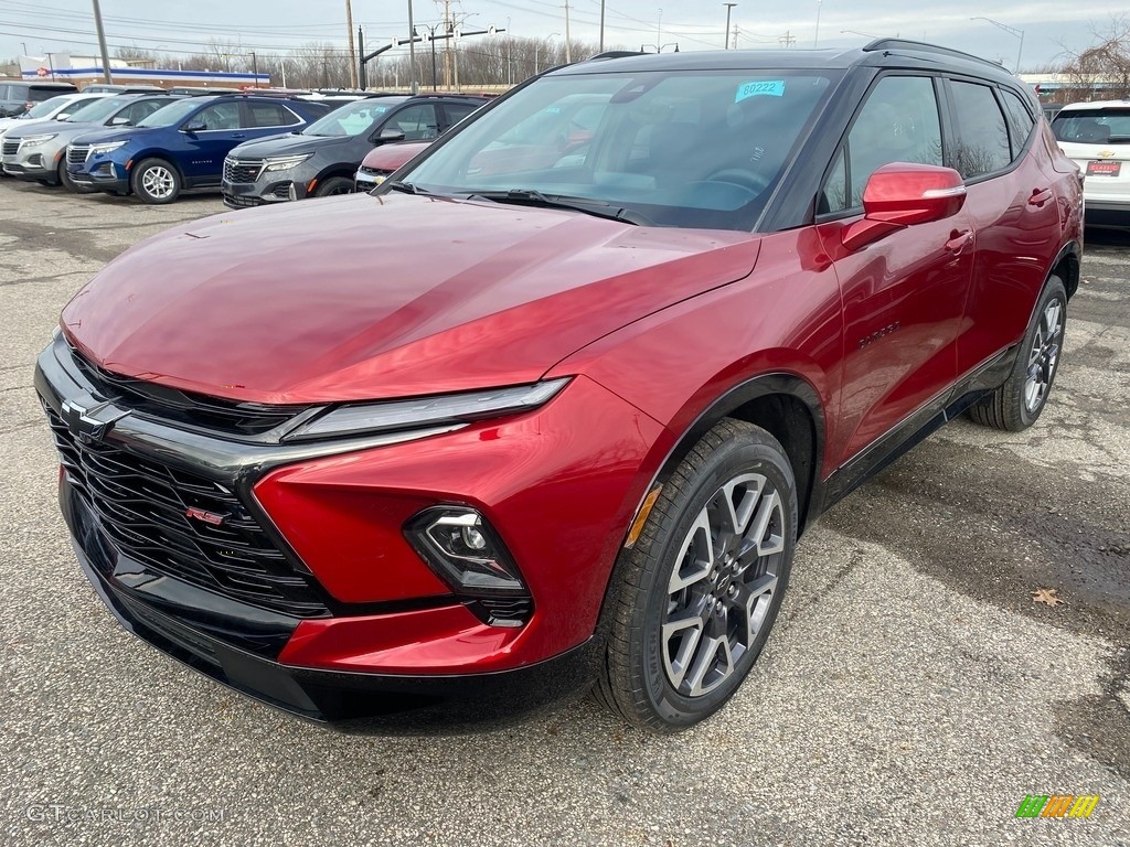 Radiant Red Tintcoat 2023 Chevrolet Blazer RS AWD Exterior Photo #145444629