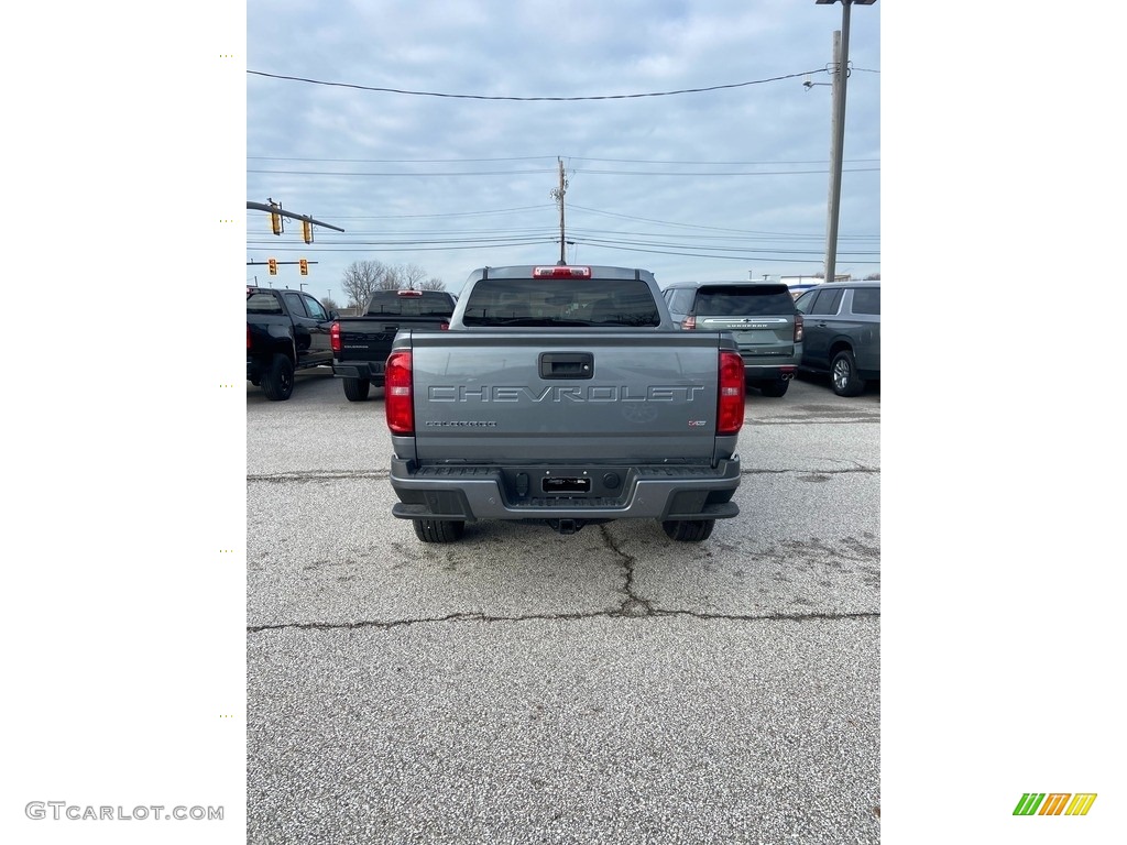 2022 Colorado LT Crew Cab - Satin Steel Metallic / Jet Black photo #5