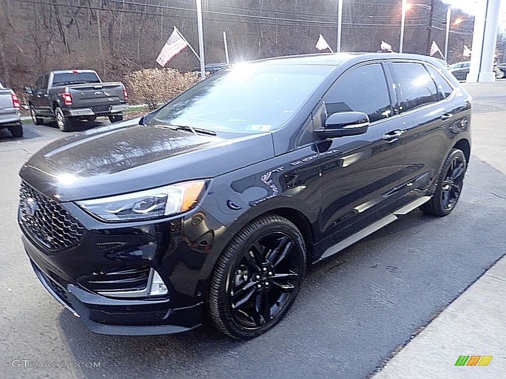 Agate Black 2020 Ford Edge ST AWD Exterior Photo #145445122