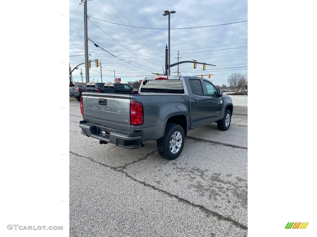 2022 Colorado LT Crew Cab - Satin Steel Metallic / Jet Black photo #6