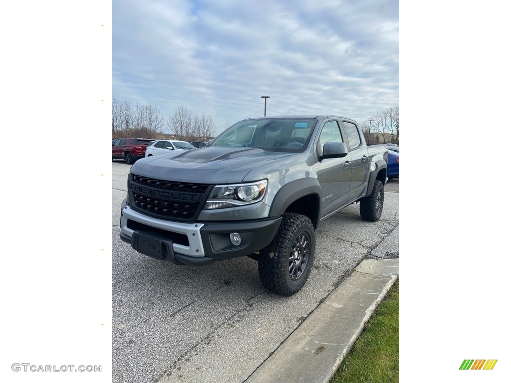 2022 Colorado ZR2 Crew Cab 4x4 - Satin Steel Metallic / Jet Black photo #2