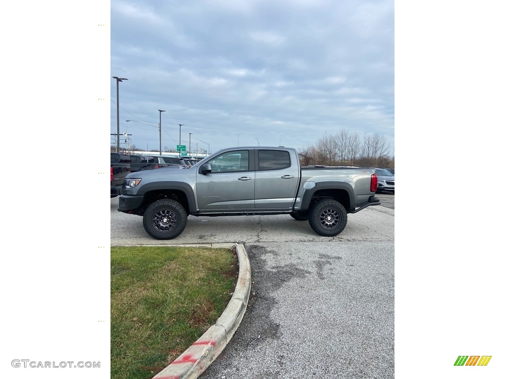 2022 Colorado ZR2 Crew Cab 4x4 - Satin Steel Metallic / Jet Black photo #3