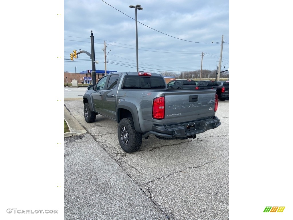 2022 Colorado ZR2 Crew Cab 4x4 - Satin Steel Metallic / Jet Black photo #4