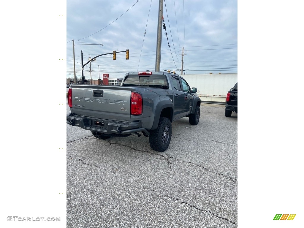 2022 Colorado ZR2 Crew Cab 4x4 - Satin Steel Metallic / Jet Black photo #6