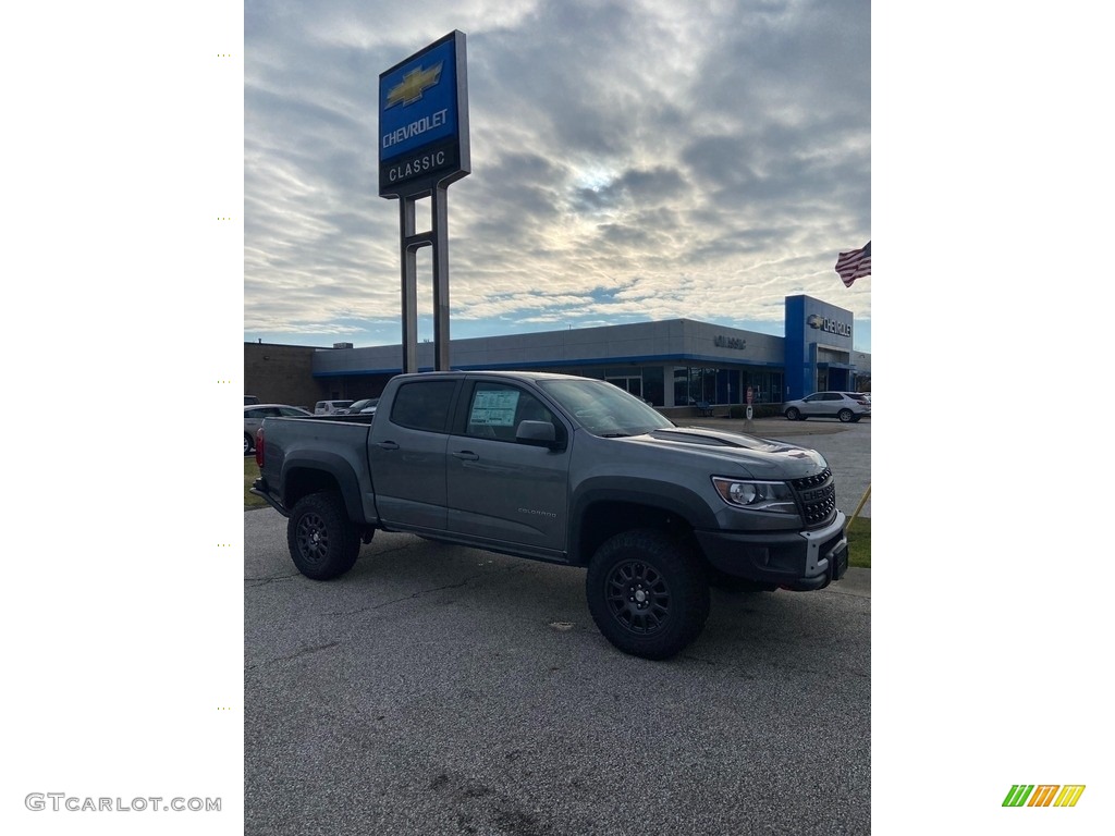 2022 Colorado ZR2 Crew Cab 4x4 - Satin Steel Metallic / Jet Black photo #8