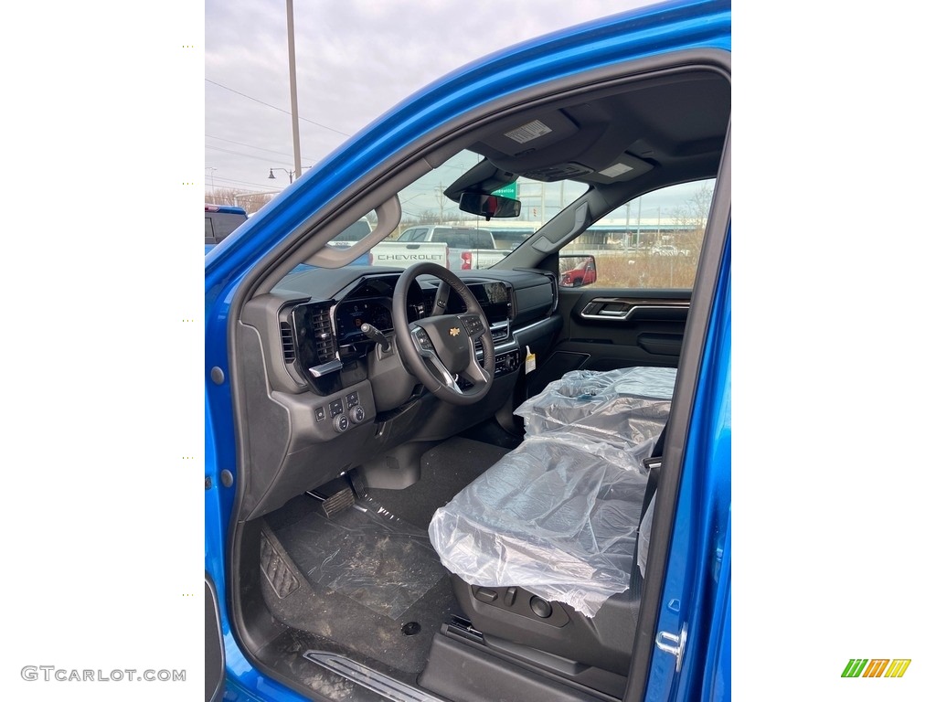 2022 Silverado 1500 LT Crew Cab 4x4 - Glacier Blue Metallic / Jet Black photo #9