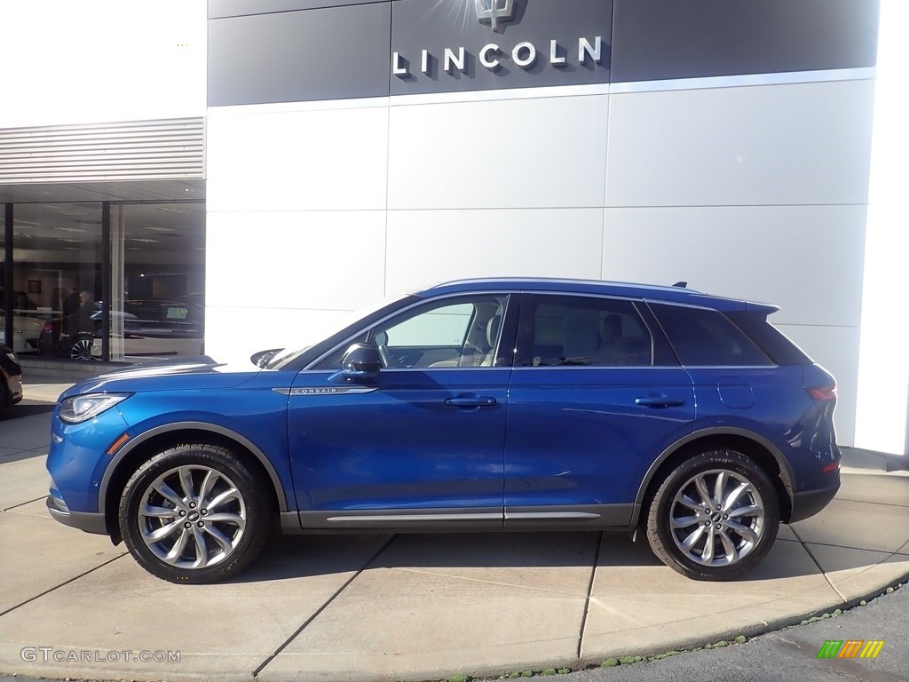 Artisan Blue 2020 Lincoln Corsair Standard AWD Exterior Photo #145447372