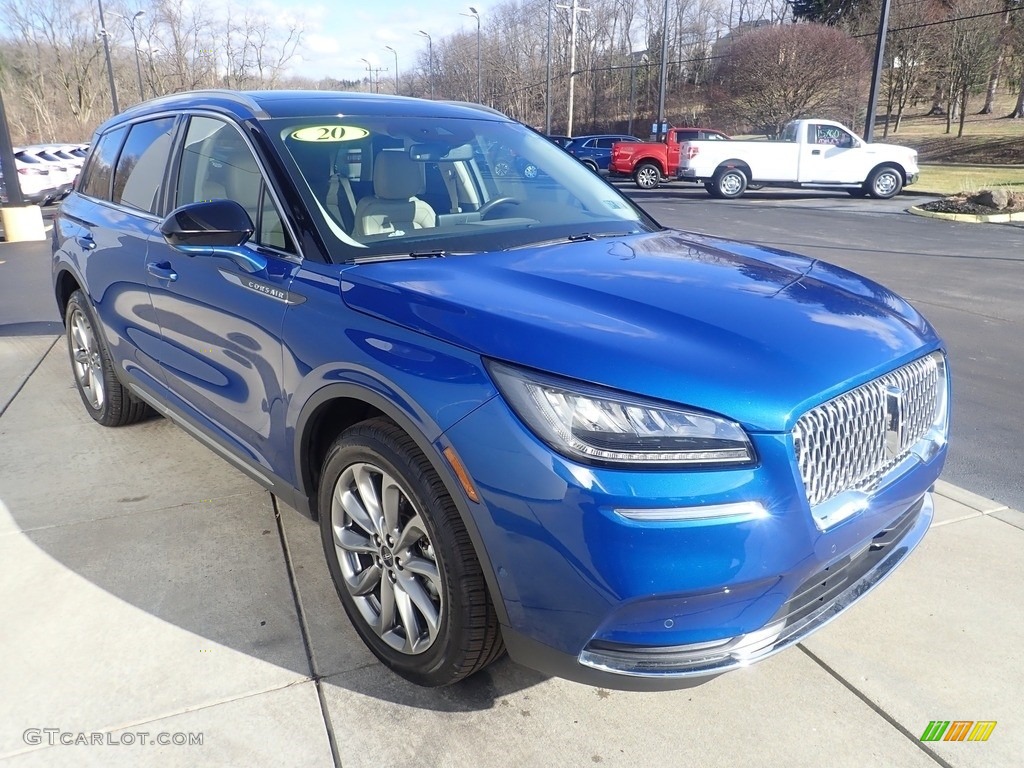 Artisan Blue 2020 Lincoln Corsair Standard AWD Exterior Photo #145447474