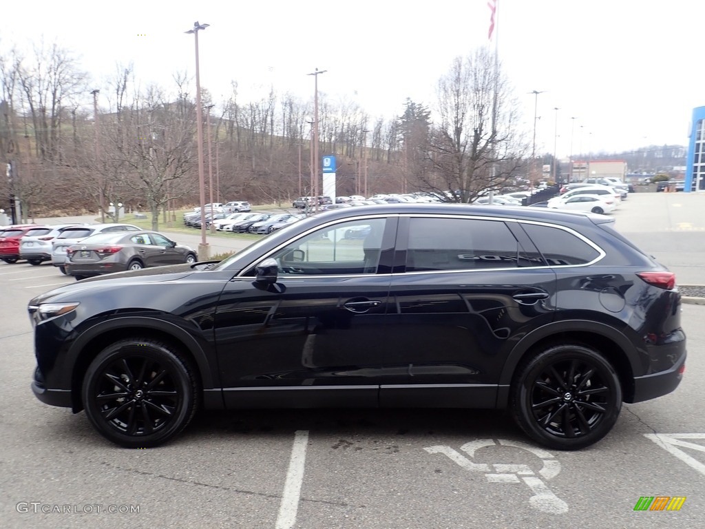 Jet Black Mica 2023 Mazda CX-9 Touring Plus AWD Exterior Photo #145447537