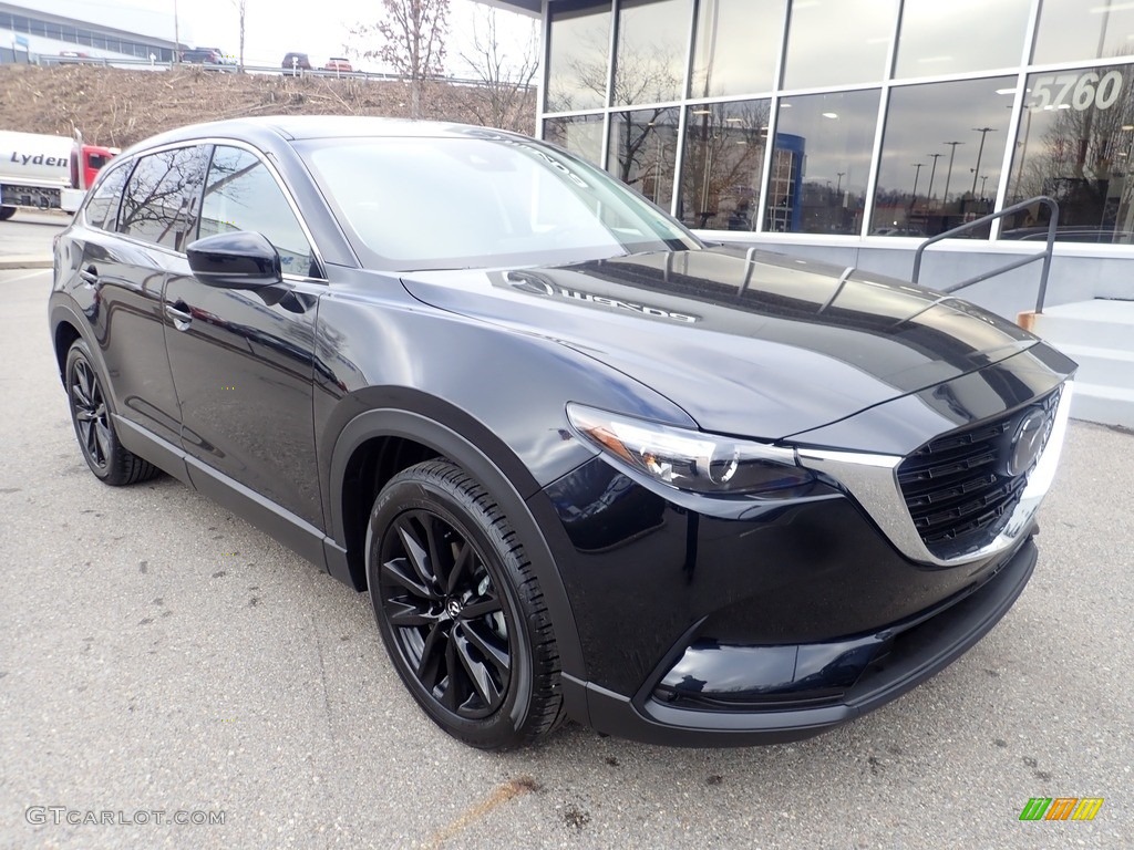 2023 CX-9 Touring Plus AWD - Jet Black Mica / Black photo #9