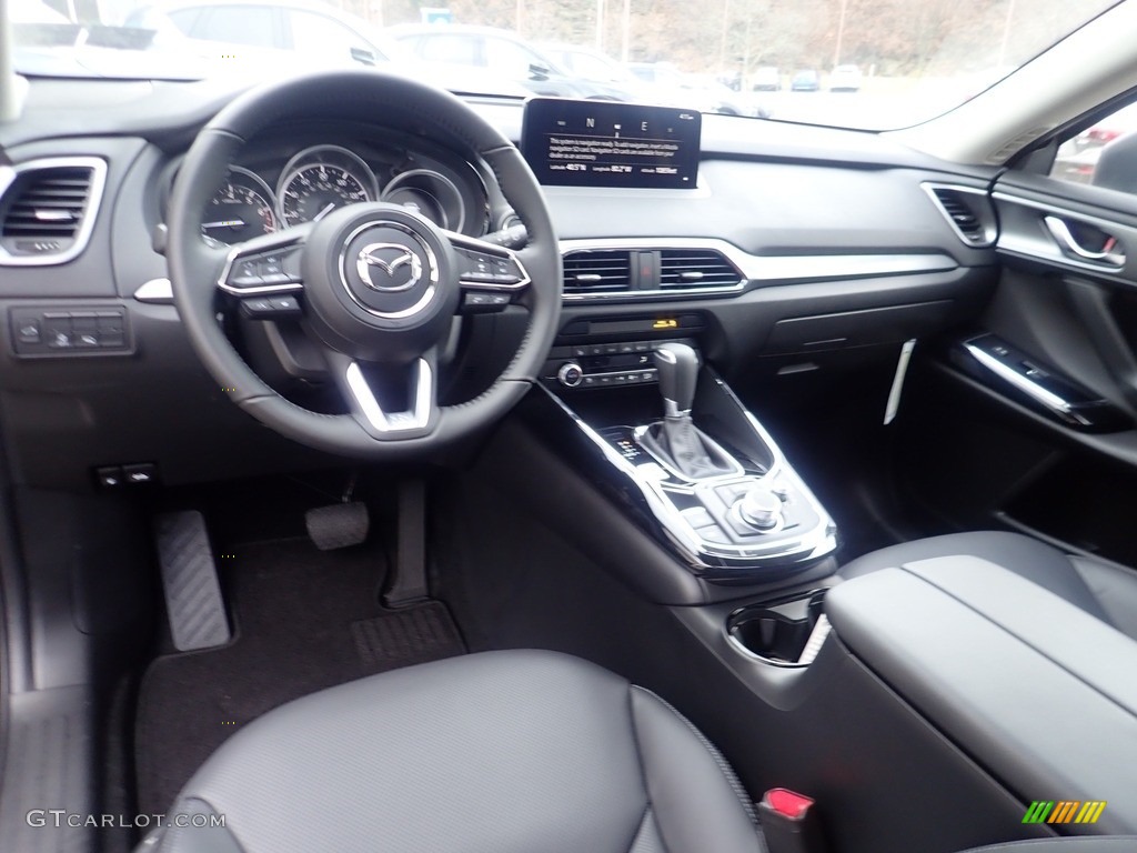 Black Interior 2023 Mazda CX-9 Touring Plus AWD Photo #145447639