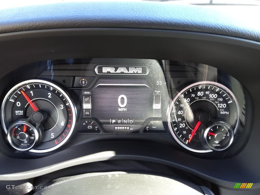2022 Ram 2500 Big Horn Mega Cab 4x4 Gauges Photos