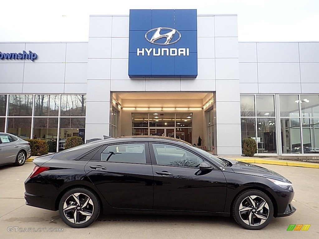2023 Phantom Black Hyundai Elantra SEL 145424731 Photo 4 GTCarLot
