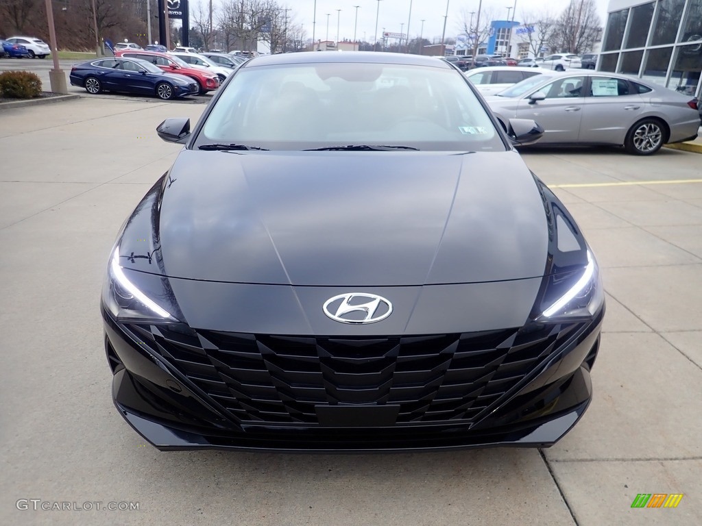 2023 Elantra SEL - Phantom Black / Black photo #8