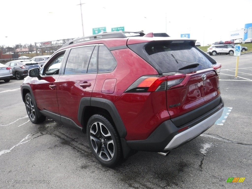 2019 RAV4 Adventure AWD - Ruby Flare Pearl / Light Gray photo #8