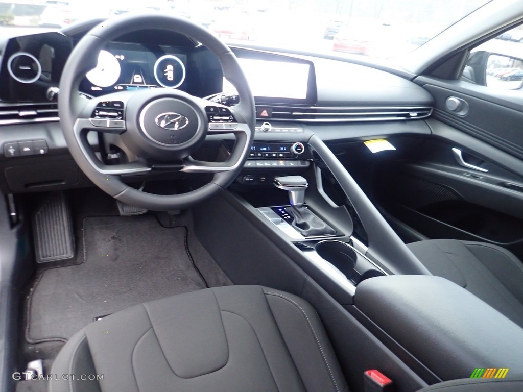 2023 Elantra SEL - Phantom Black / Black photo #13