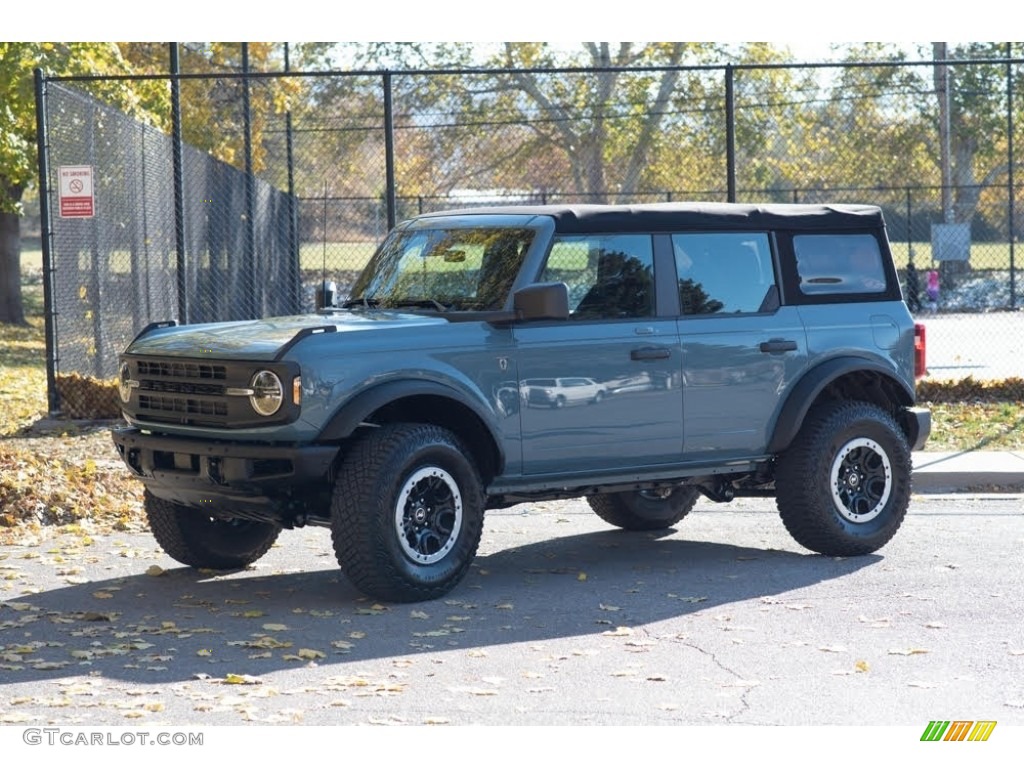 2022 Bronco Sasquatch 4x4 4-Door - Area 51 / Dark Space Gray photo #1