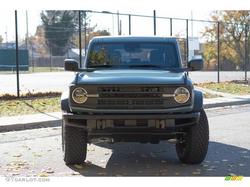 2022 Bronco Sasquatch 4x4 4-Door - Area 51 / Dark Space Gray photo #3