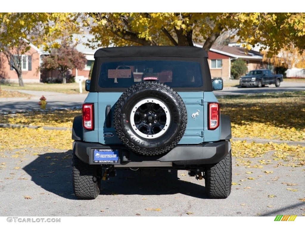 2022 Bronco Sasquatch 4x4 4-Door - Area 51 / Dark Space Gray photo #6