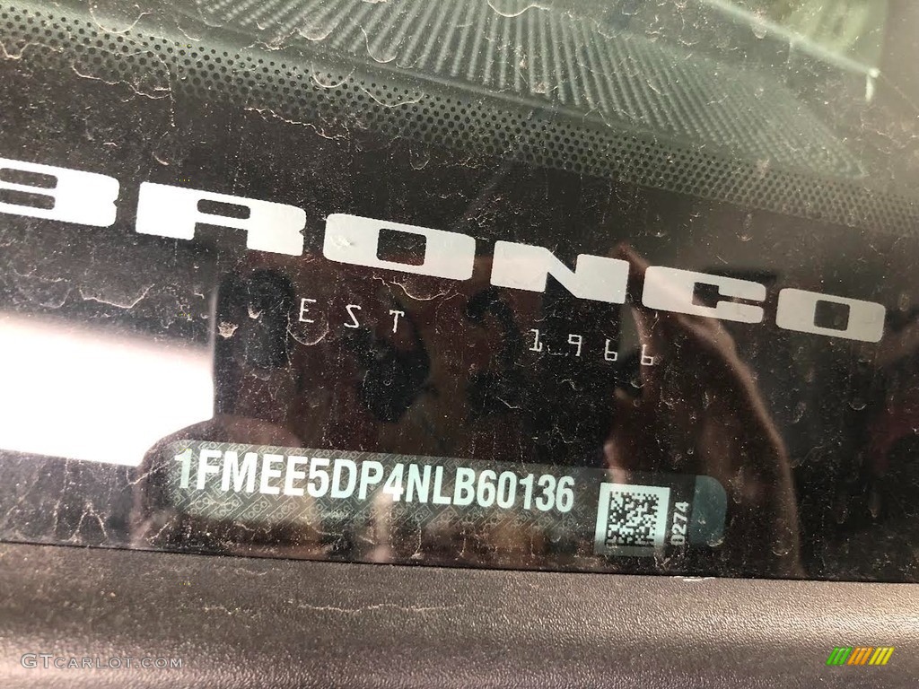 2022 Bronco Sasquatch 4x4 4-Door - Area 51 / Dark Space Gray photo #19