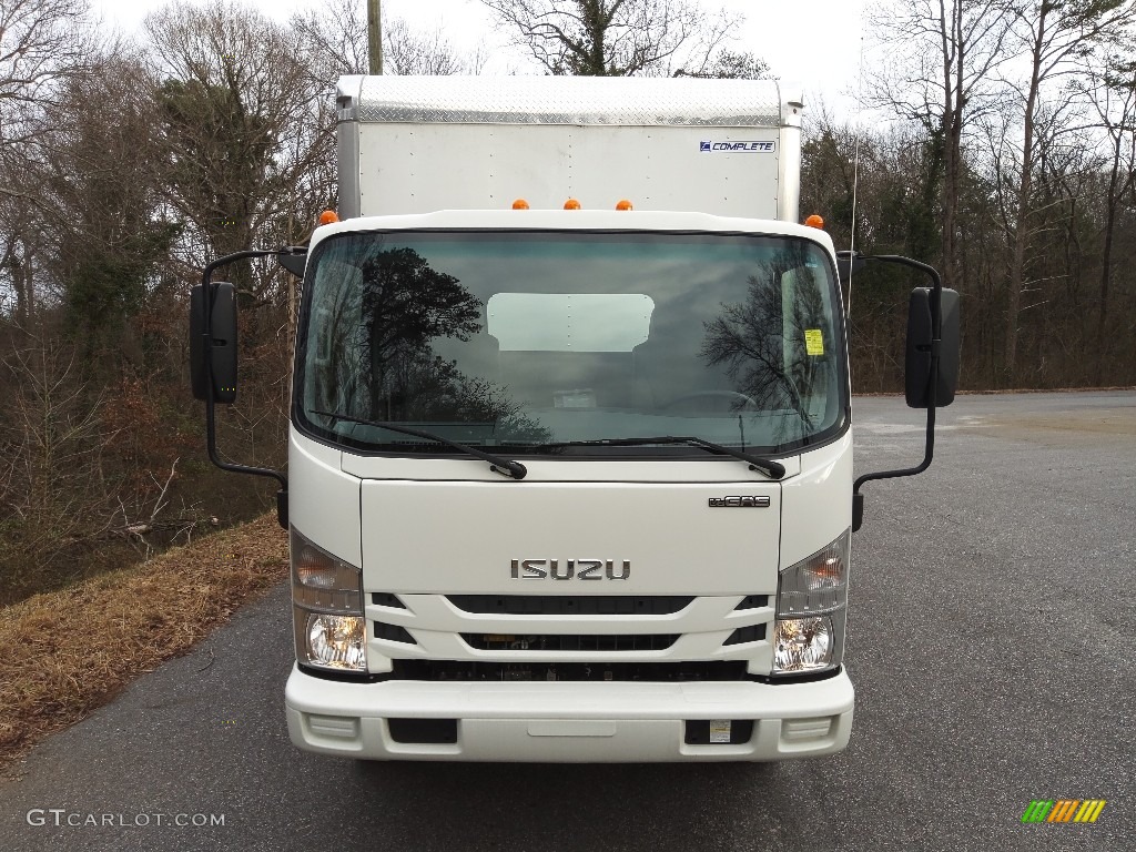 White 2022 Isuzu N Series Truck NPR-HD Chassis Exterior Photo #145449184