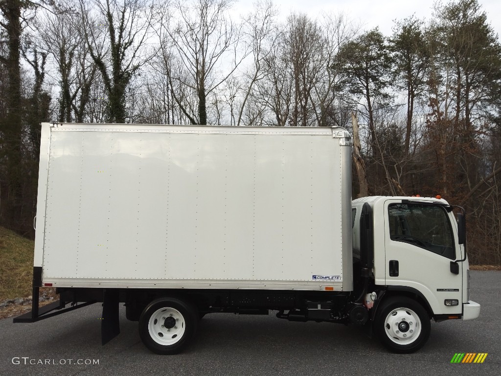 White 2022 Isuzu N Series Truck NPR-HD Chassis Exterior Photo #145449197