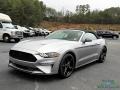 Iconic Silver Metallic 2021 Ford Mustang EcoBoost Convertible Exterior