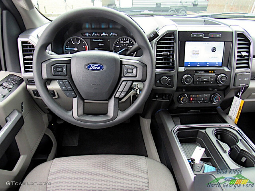 2022 F250 Super Duty XLT Crew Cab 4x4 - Agate Black / Medium Earth Gray photo #13