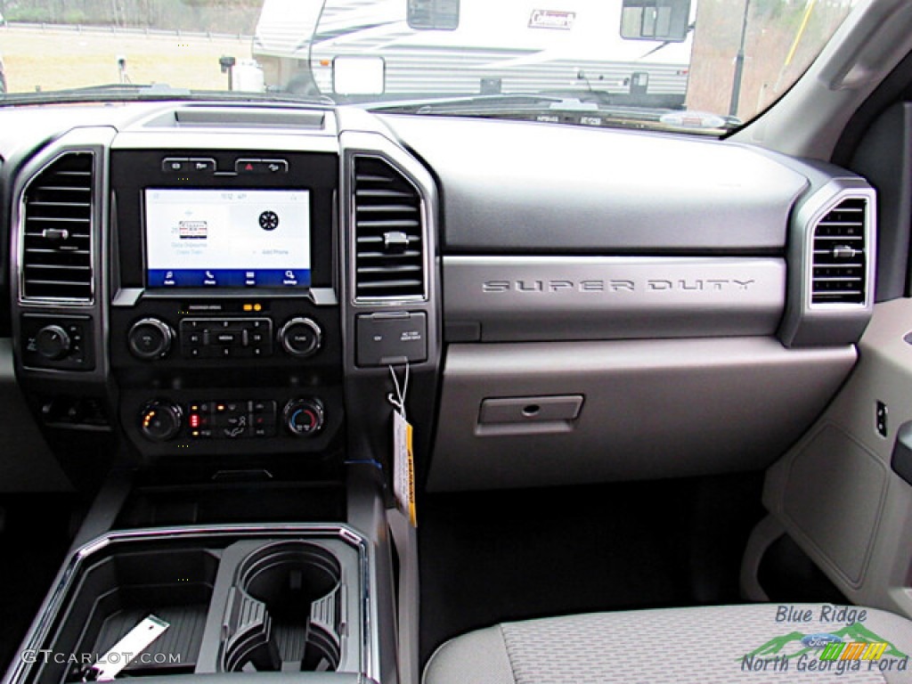2022 F250 Super Duty XLT Crew Cab 4x4 - Agate Black / Medium Earth Gray photo #14