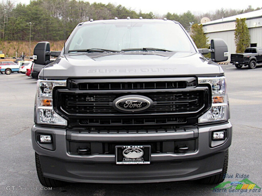 2022 F250 Super Duty XLT Crew Cab 4x4 - Carbonized Gray / Medium Earth Gray photo #8