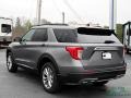 2022 Carbonized Gray Metallic Ford Explorer XLT 4WD  photo #3