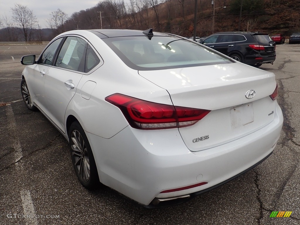 2015 Genesis 3.8 Sedan - Casablanca White / Black photo #2