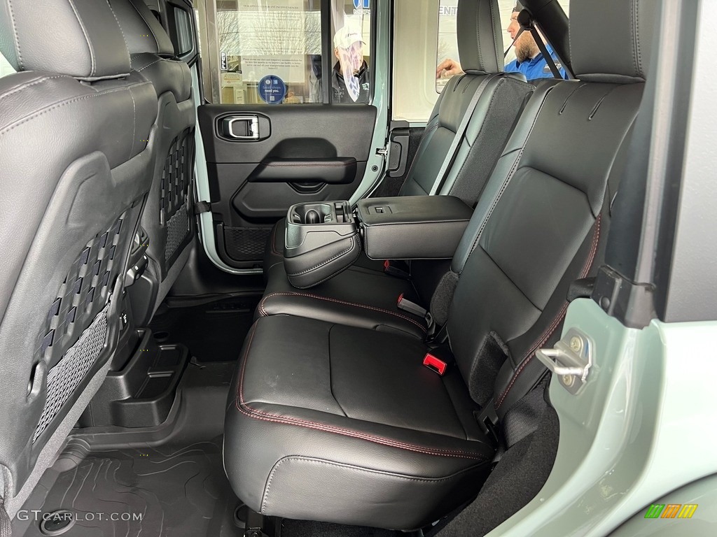 2023 Jeep Wrangler Unlimited Rubicon 4x4 Rear Seat Photo #145450747