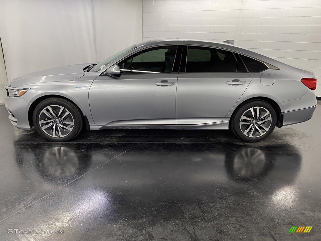 Lunar Silver Metallic 2020 Honda Accord EX-L Hybrid Sedan Exterior Photo #145450814