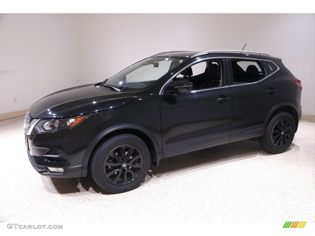 Magnetic Black Pearl 2020 Nissan Rogue Sport SV AWD Exterior Photo #145450960