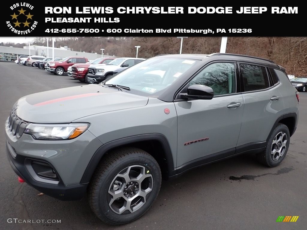 2022 Sting Gray Jeep Compass Trailhawk 4x4 145450446 Photo 15
