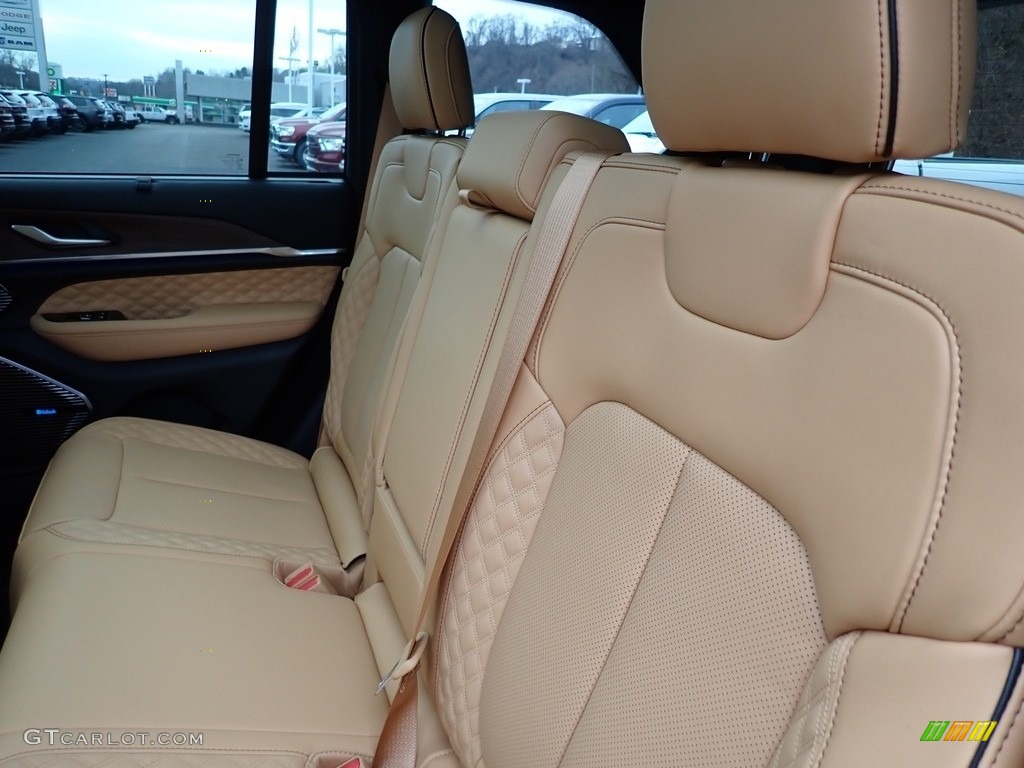 Tupelo/Black Interior 2022 Jeep Grand Cherokee Summit 4XE Hybrid Photo #145452039