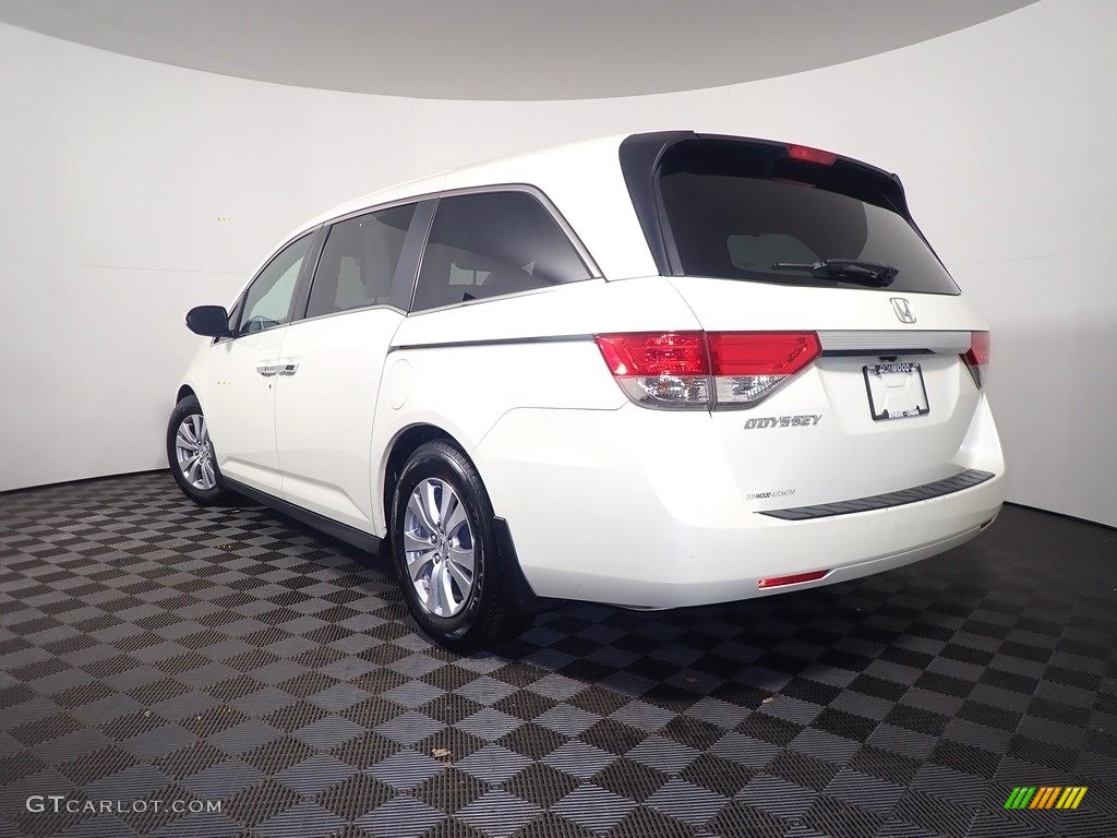 2017 Odyssey EX-L - White Diamond Pearl / Beige photo #10