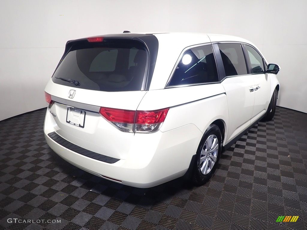 2017 Odyssey EX-L - White Diamond Pearl / Beige photo #17