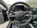 Black 2021 Hyundai Elantra SEL Steering Wheel