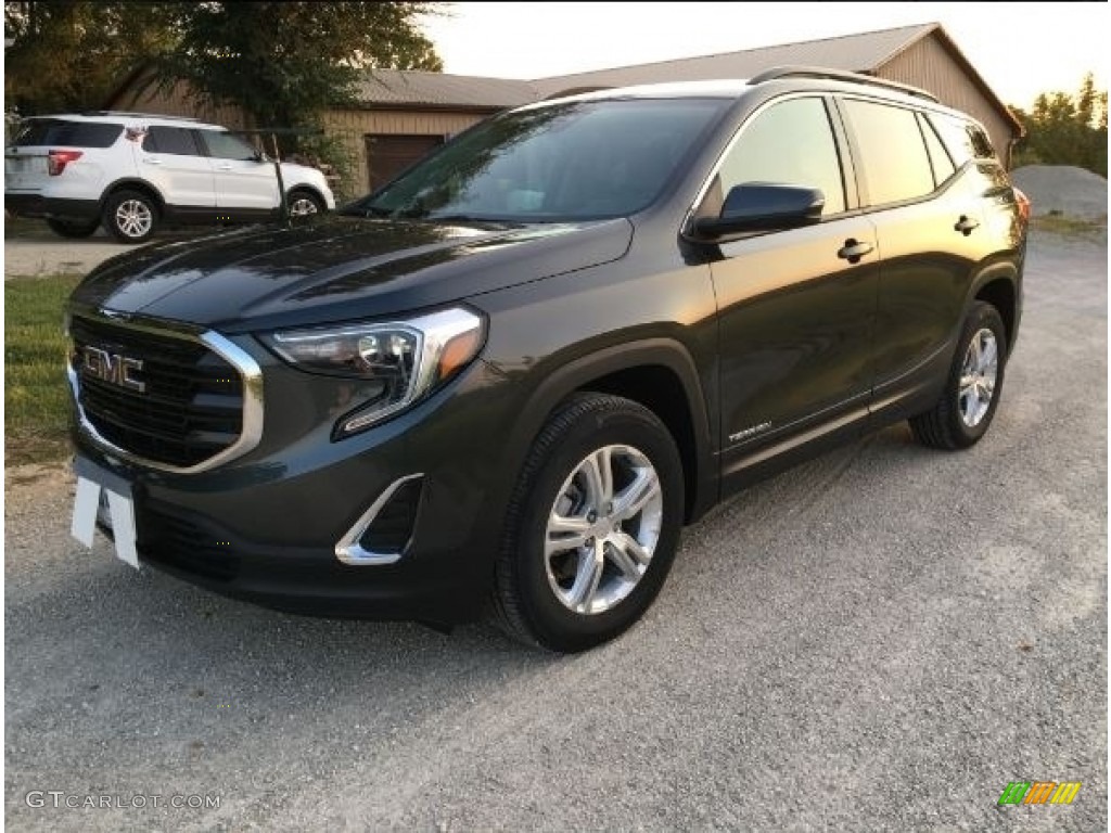2020 Terrain SLE AWD - Smokey Quartz Metallic / Jet Black photo #1