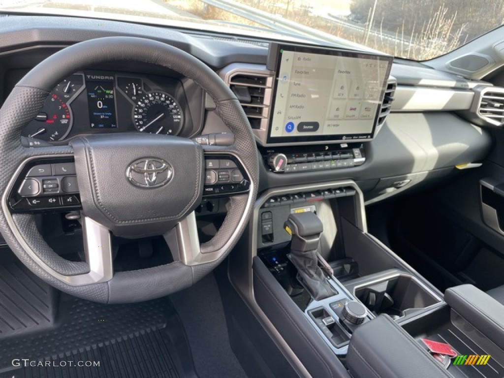 2023 Toyota Tundra Limited CrewMax 4x4 Black Dashboard Photo #145453468