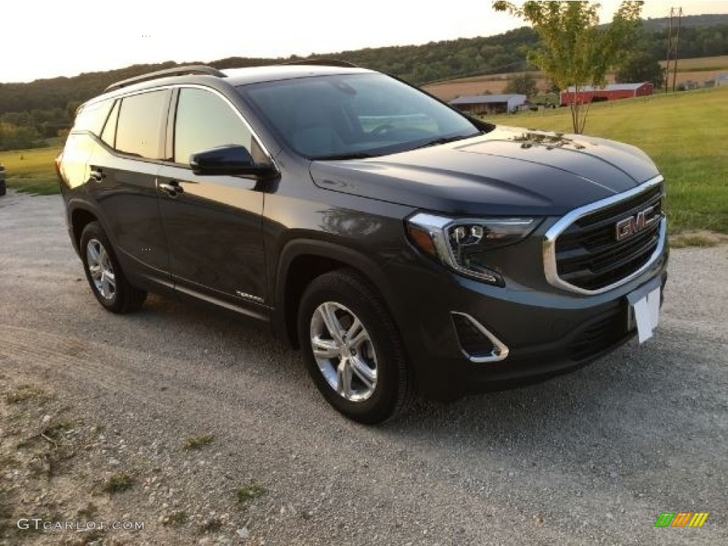 2020 Terrain SLE AWD - Smokey Quartz Metallic / Jet Black photo #4