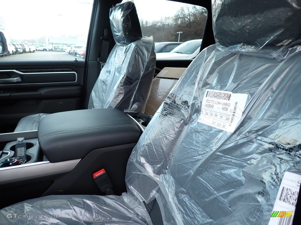 Black Interior 2023 Ram 1500 Big Horn Night Edition Crew Cab 4x4 Photo #145454551
