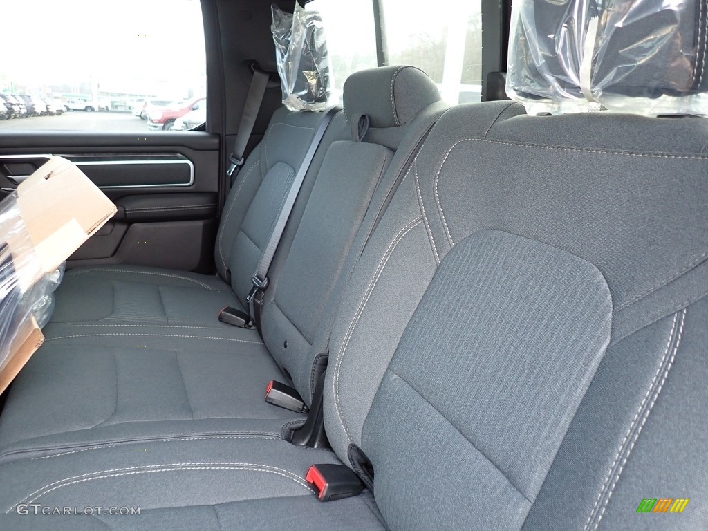 Black Interior 2023 Ram 1500 Big Horn Night Edition Crew Cab 4x4 Photo #145454569