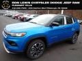 Laser Blue Pearl 2022 Jeep Compass Limited 4x4